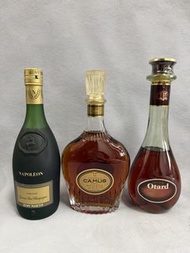 350ml x 3支 人頭馬Napoleon ，金花Reserve ，otard vsop