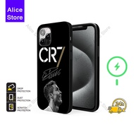 CR7 Phone Case for iPhone 17 Pro Max / iPhone 16 Pro Max / 15 Pro Max / 13 Protective Case Cover CP1