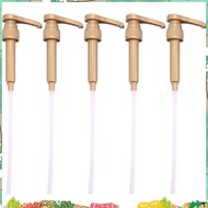 5 Pcs Coffee Milk Tea Dispenser Syrup Pump Black Liquid Dispenser for  Syrup 8Ml Juice Bottle Dispen