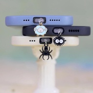 Mobile Phone Dust Plug Halloween Cartoon Animal Spider Black Elf Briquettes Mobile Phone Dust Plug D