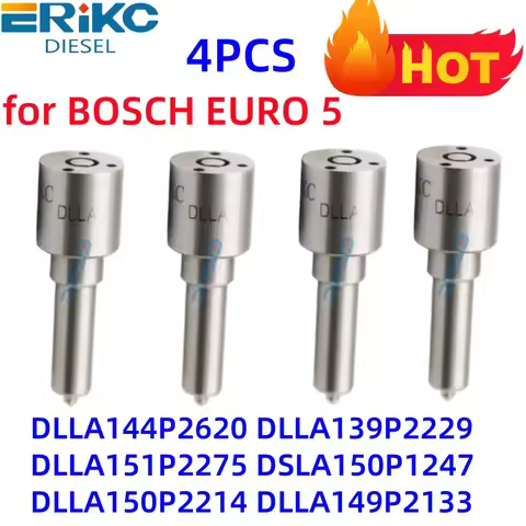 4PCS DLLA144P2620 DLLA139P2229 DLLA151P2275 DSLA150P1247 DLLA150P2214 DLLA149P2133 For BOSCH Diesel 