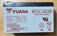 YUASA NP7-12 鉛酸電池12V7Ah 清倉特賣150 電動車 UPS電池 不斷電系統 太陽能電池 買四顆再優惠