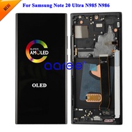 6.67 OLED LCD For Samsung Note 20 Ultra For SAMSUNG Note 20 Ultra N985  Disaplay LCD Screen Touch Di