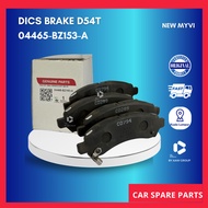 PERODUA AXIA BEZZA MYVI LAGI BEST 2011-2017 YEARS FRONT BRAKE PAD 04465-BZ153-A from Japan