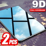(2แพ็ค) กระจกนิรภัยสำหรับ Samsung Galaxy Tab S2 S3 S4 SM-T710 T715 T810 T815 T820 T825 T830 T835เต็มหน้าจอ protector