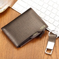 Pabojoe Large Capacity Mens Wallet Multi-Card Holder Drivers License Money Clip Stylish Leather Bifo