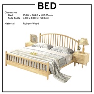 Solid Wood Bed frame / Queen Size Bed frame / Wooden Bed frame / Double bed / Queen Bed / Wooden Bed
