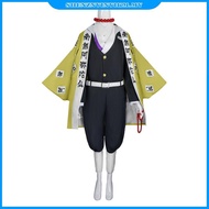 PMO Demon Slayer Kimetsu no Yaiba To the Hashira Training Gyomei Himejima cosplay cloth Halloween pa