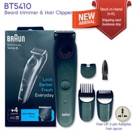 Braun BT5242 BT5410 Beard Trimmer and Hair Trimmer for Men, 39 Length Settings