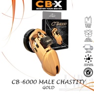 CB-X CB-6000 Male Chastity Device Designer Collection Gold Finish (CB-X Authorized Dealer)