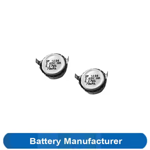 2PCS/Lot 3.85V SP 1254 1254PF4D 70mAh Battery For JBL Endurance Race TWS Earbuds Airpods