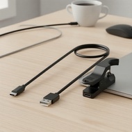 USB Clip Charger for Casio G-SHOCK GPR-H1000 & GPR-H1000R, 1m Cable Pengecas Klip USB untuk Casio G-