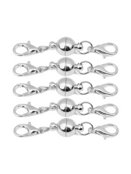 10入組合金磁性扣DIY首飾製作手環,項鍊,口罩
