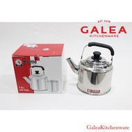 Stainless Water Cooking Kettle / Water Heating Kettle / Hot Water Kettle / Zebra Teapot / 1.5L Stain