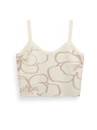 AIIZ เสื้อกล้ามผู้หญิงผ้าทอลาย AIIZ Womens Jacquard Tank Top