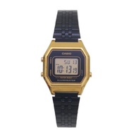 Casio LA680WEGB-1A 復古手錶- # Black and Gold Fixed Size