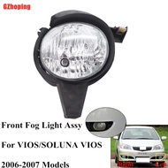 【Ready Stock】◕№Auto Front Bumper Fog Light Fog Lamp For TOYOTA VIOS /SOLUNA VIOS NCP42 2006 2007