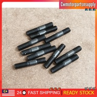 RXZ / RXS / Y110 M8 TIANG EKZOS STUD EXHAUST STUD SCREW STD Standard M8*M8 (4D-D3-02)