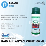 RAID ALL ANTI CHLORINE/ Water pump CHLORINE remover for Aquarium/ Pond Aquarium