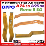 ORl NGS Brand Motherboard Ribbon Mainboard Flex & LCD Flex Compatible For OPPO A74 5G / OPPO A95 5G 