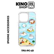 KINOSHOP iPhone case [KN 512] heat transfer printing with transparent white border 15 Pro Max 11 12 