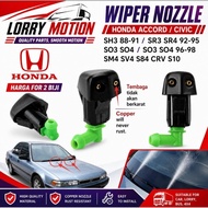 HARGA FOR 2BIJI WIPER NOZZLE HONDA ACCORD /CIVIC SH3 88-91/ SR3 SR4 92-95S03 S04/S03 S04 96-98 SM4 S