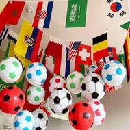 1/3/5pcs Beach Ball,Outdoor Water Sports Ball,Inflatable Soccer Ball Toy, PVC Material,Durable,Suita
