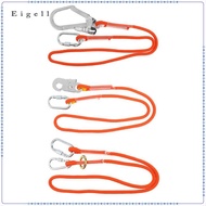 Eigell Outdoor Rock  Climbing Arborist Fall Arrest Safety Lanyard with Snap Hook Roofing Constructio