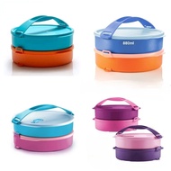 💖💖 Tupperware Round Click To Go 880ml / Click To Go 1L
