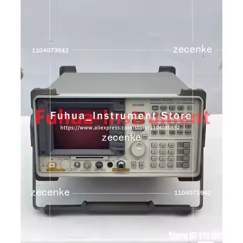 1PC Agilent 8596E ( Spectrum ) Analyzer, 9KHz-12.8GHz With Option Tested in Good Condition