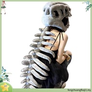 Children Adult Halloween Chinese Dinosaur Skeleton Costume Fun Dinosaur Costume