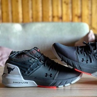 Sepatu Olahraga Training Under_Armour UA Project 2 Grey Sneakers Olahraga Gym Pria Original Premium