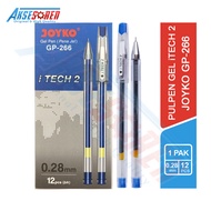 Pulpen Gel 1 Pack Kenko [Hi-Tech-H/12 Pcs]/ Alat Tulis/ Pena Hi Tech Asli/ Bolpoin 1 Pack/ Bulpen 1 