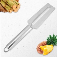 加厚不銹鋼平頭刨冬瓜削皮器廚房瓜果去皮刨菠蘿甘蔗砍削合一刀具