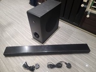Yamaha Soundbar + Subwoofer