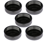 (5 Packs) Fotasy Lens Rear Caps for M42 42mm Screw Mount Lens, M42 Lens Cap, M42 Lens Rear Cap, 42mm