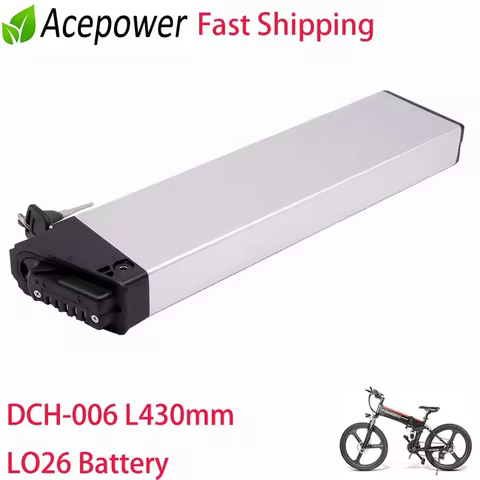 Folding E Bike Battery 48V 10.4Ah 12.8Ah 14Ah Amp DCH 006 for Samebike LO26 20LVXD30 XP2.0 Folding E