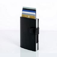 ÖGON｜Cascade Wallet SNAP RFID 安全防盜環扣真皮三摺錢包－11色任選