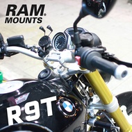 Mozakiya RAM MOUNT BMW R9T Ninet Real Car Installation, Can Install 4~6 Inch Mobile Phone, UN7BU/367