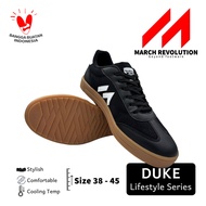 March Duke Black Casual Shoes Gum Sneakers Lifestyle Shoes Black Gum