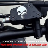 Motorcycle Modified Front Brake Upper Pump Cover Oil Dottle Cup Cover FOR Loncin VOGE CU525 525-CU C
