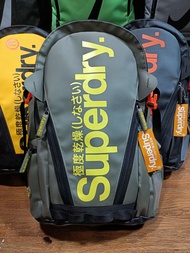 กระเป๋าเป้สะพายหลัง Superdry Backpack สไตล์ญี่ปุ่น รุ่น Tarpaulin ทนทาน กันน้ำได้