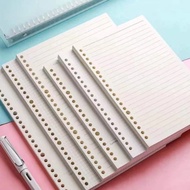 【On Hand】A5/B5/A4 Refill pages/ loose leaf Notebook binder Refill (60 leaves)
