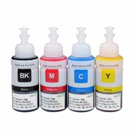 ✖◄❀Epson T664 Compatible Refill Dye Ink 70ml (BK/C/M/Y) Refillable Printer