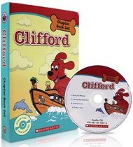 Clifford Chapter Book Box Set, 4 Books+CD, By Norman Bridwell