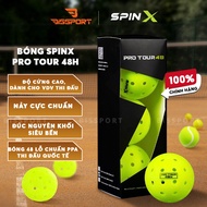 88Genuine SpinX Pro Tour 48H Pickleball Ball - Stable Durability - Standard Flight Line - Firm Hitti