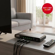 4K HDMI 1x4 Splitter for PS4, Laptop, TV, Monitor, Projector