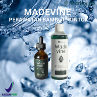 MADEVINE Paket - Serum Penumbuh Rambut Dan Perawatan Rambut Rontok BPOM