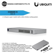 Ubiquiti UniFi USW-24 24 Port Network Switch Compact Managed Layer 2 Switch