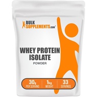 BulkSupplements.com Whey Protein Isolate Powder-Odorless Whey Protein Powder, Nutritional Supplement